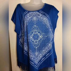 TAKE 50% OFF ABSOLUTELY FAMOUS Bohemian Western top (#830)